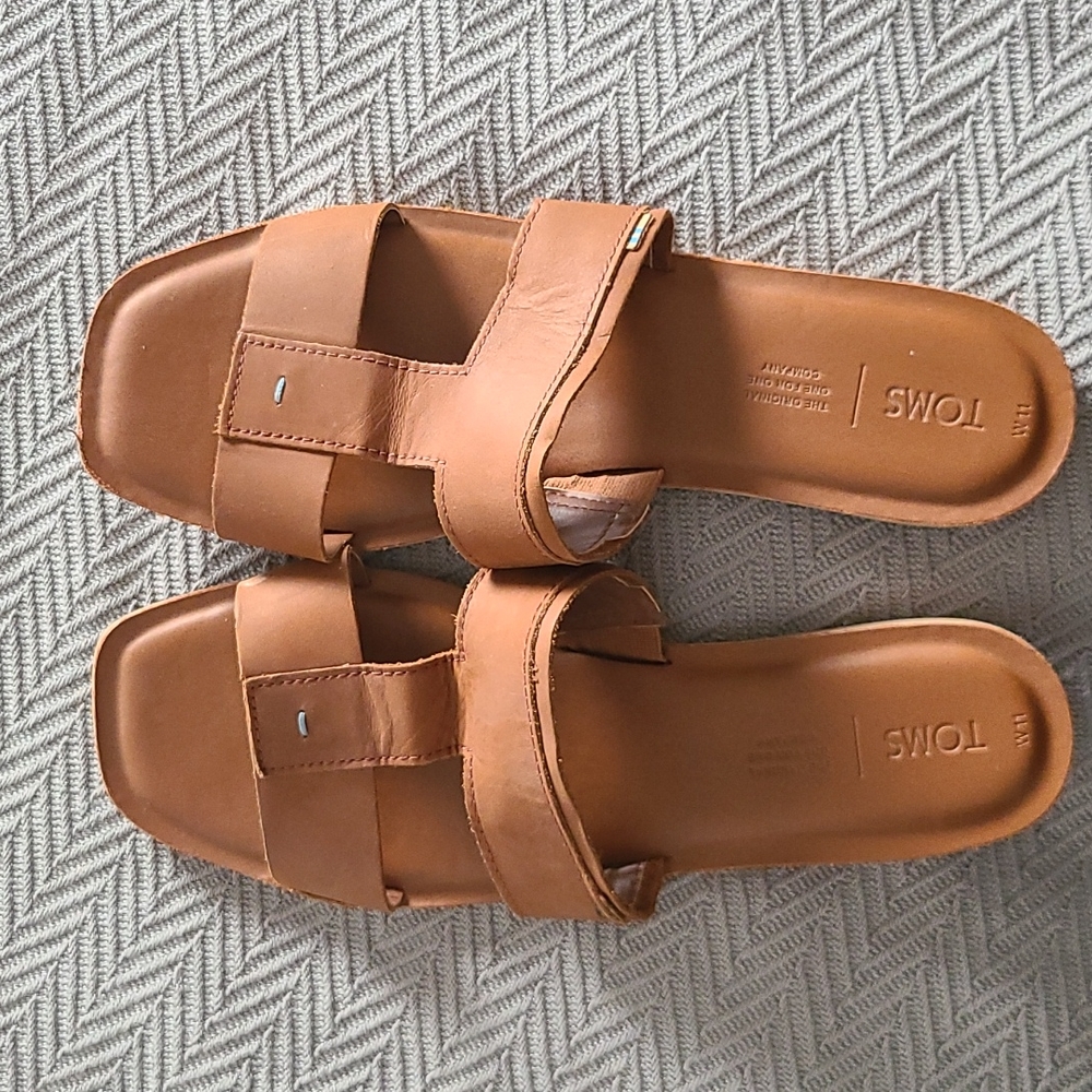 Toms Seacliff Sandal, Brown, size 11